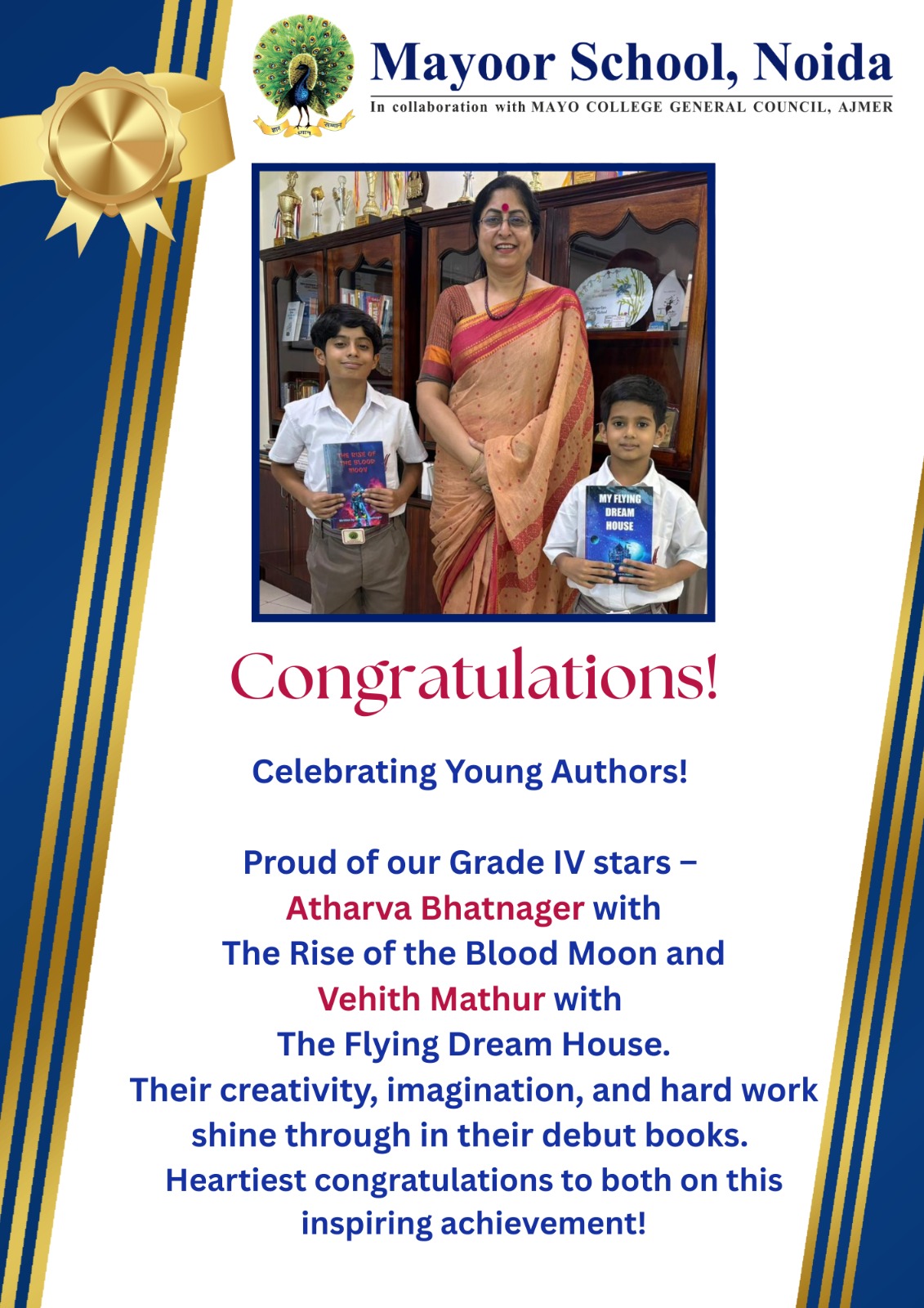 From Mayoorians’ Hearts to Printed Pages!